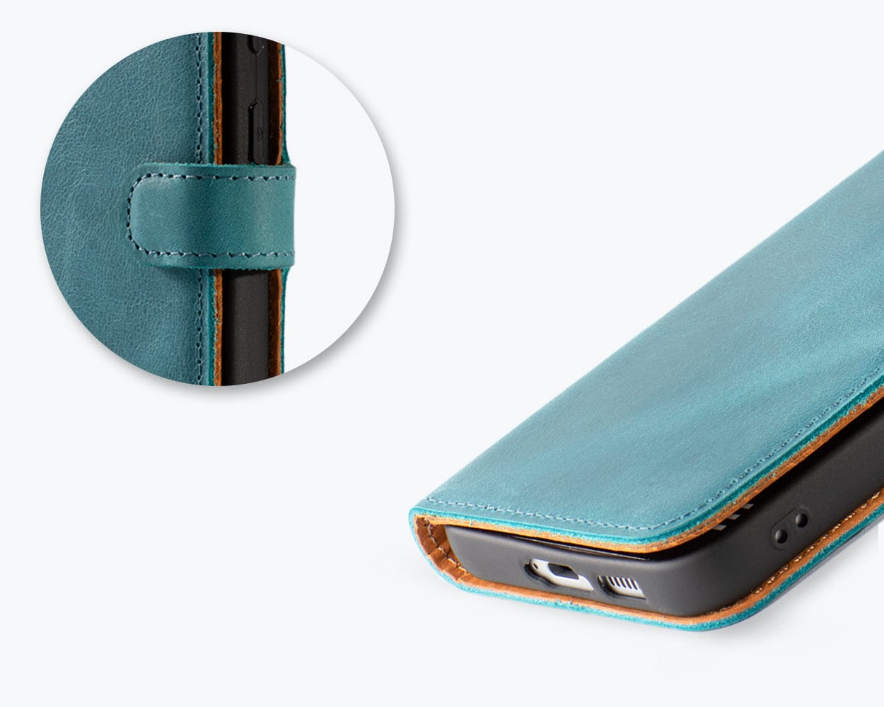 Vintage Leather Wallet Samsung Galaxy S24 Fe - Snakehive UK