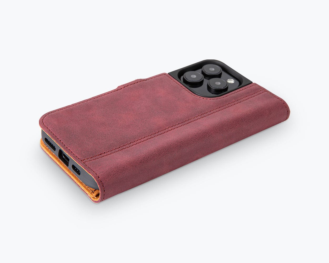 Apple Iphone 16 Pro Max Vintage Leather Wallet - Snakehive UK