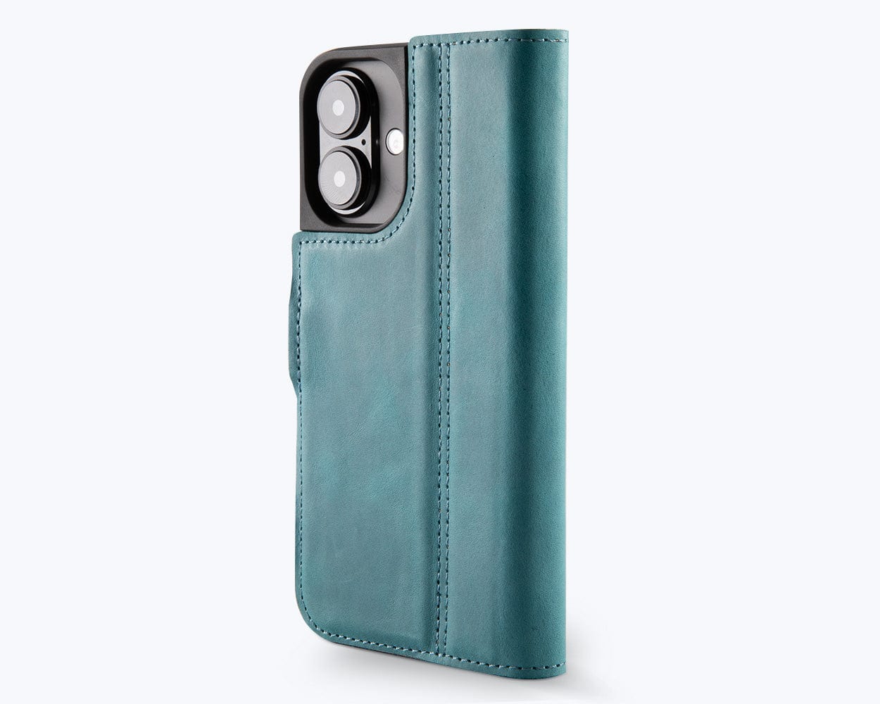 Apple iPhone 17 - Vintage Leather Wallet Phone Case
