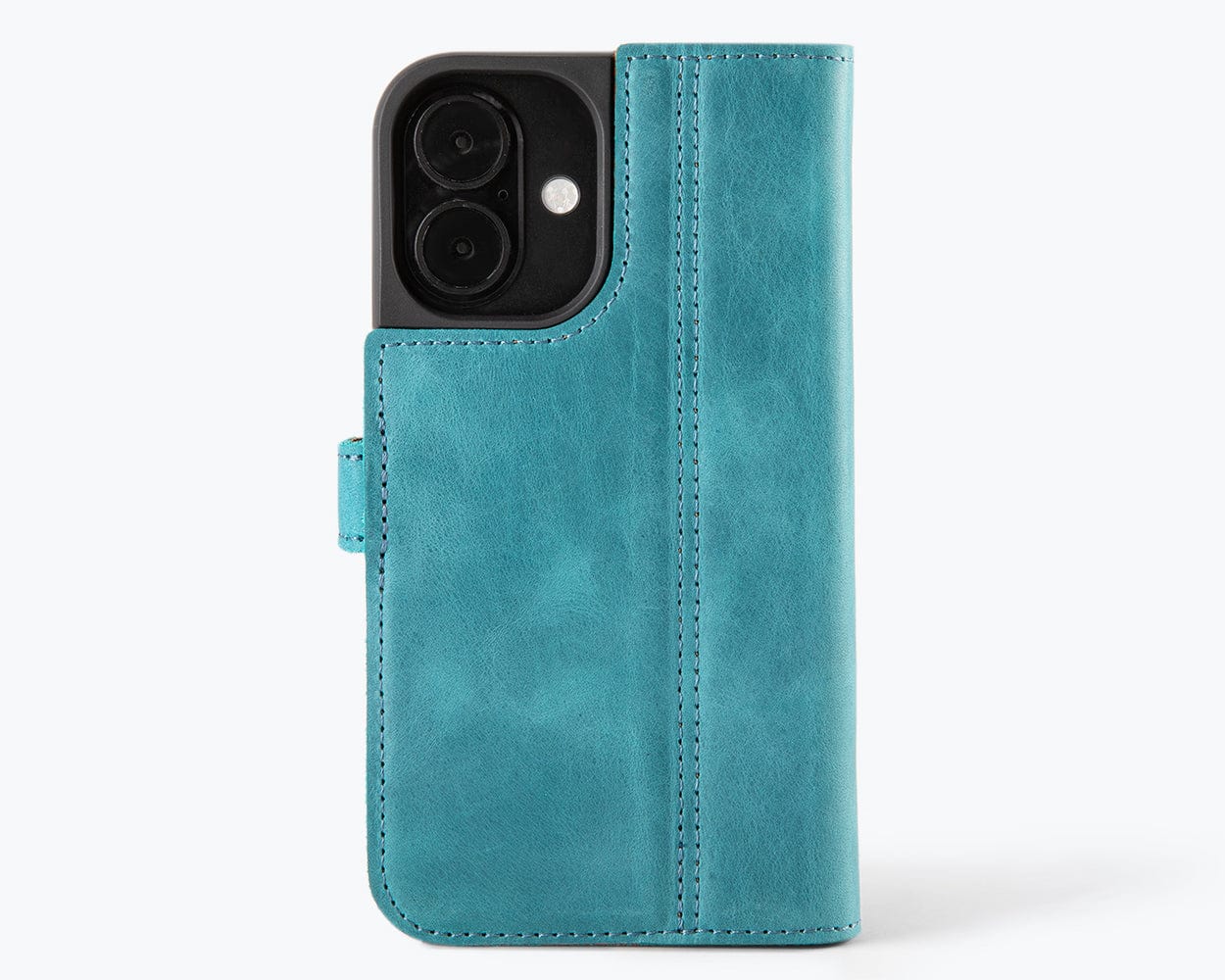 Apple iPhone 17 - Vintage Leather Wallet Phone Case