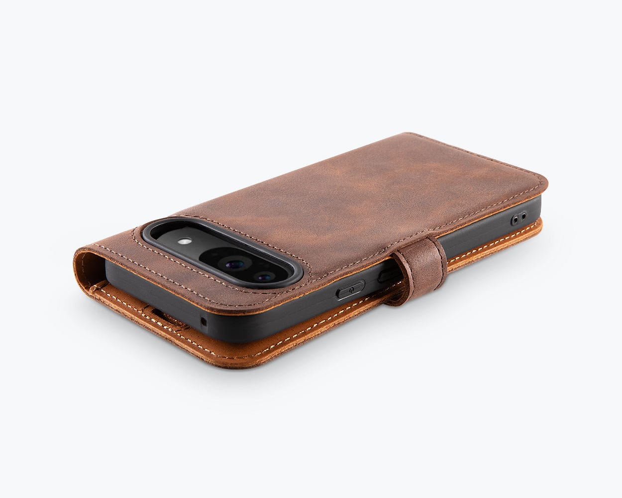 Google Pixel 9 Pro Xl Vintage Leather Wallet - Snakehive UK