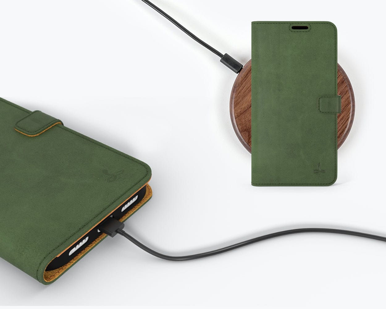 Vintage Leather Wallet Apple Iphone 14 Pro - Snakehive UK