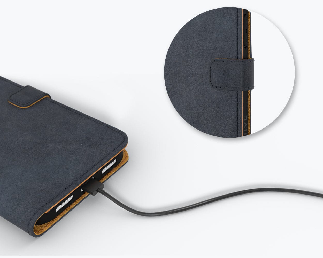 Vintage Leather Wallet Apple Iphone 14 Pro - Snakehive UK