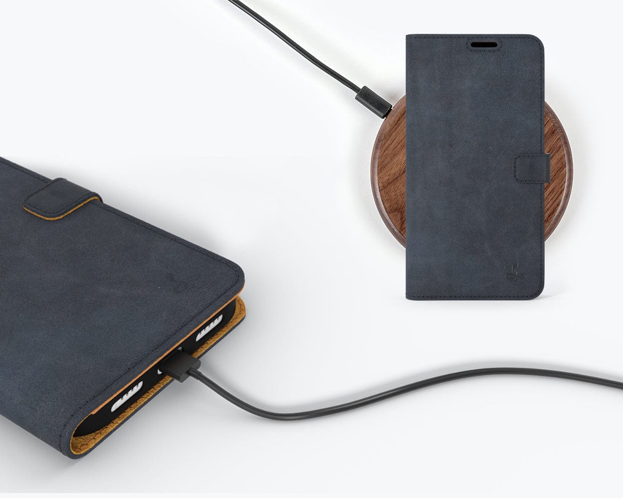 Vintage Leather Wallet Apple Iphone 14 Pro - Snakehive UK
