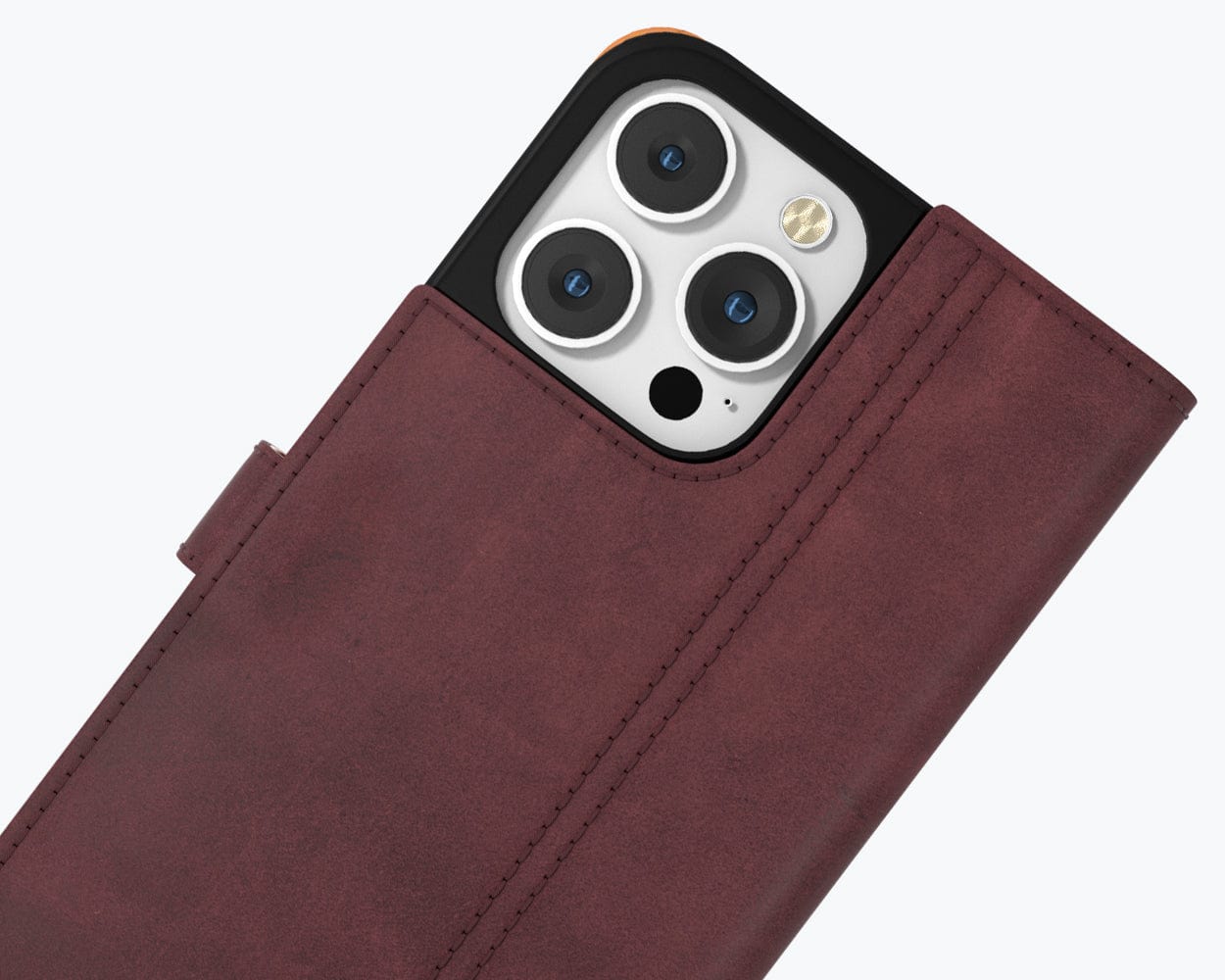 Vintage Leather Wallet Apple Iphone 14 Pro - Snakehive UK
