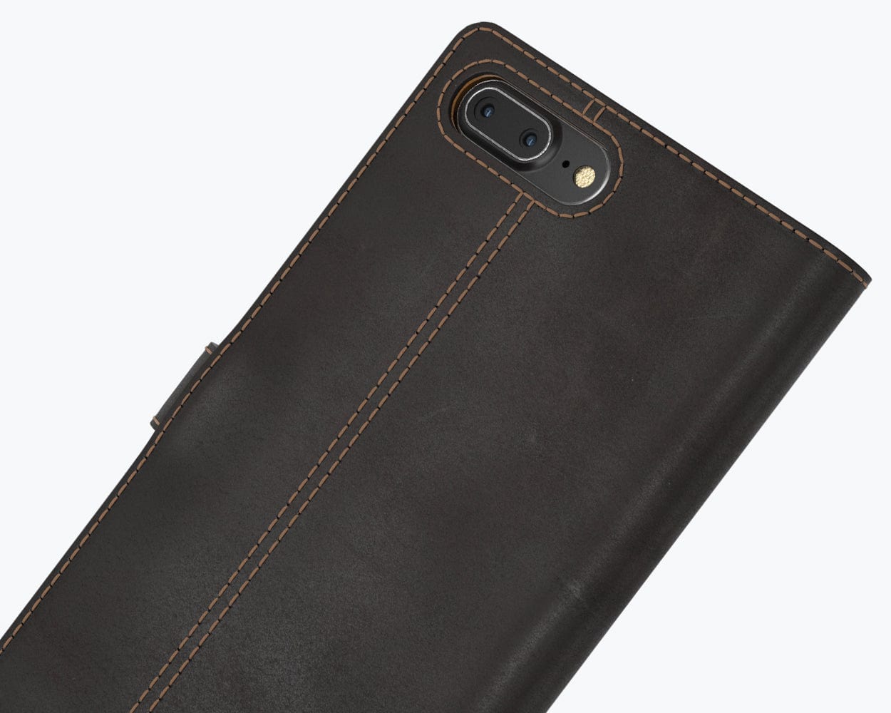 Vintage Two Tone Leather Wallet Apple Iphone 8 Plus Ap - Snakehive UK