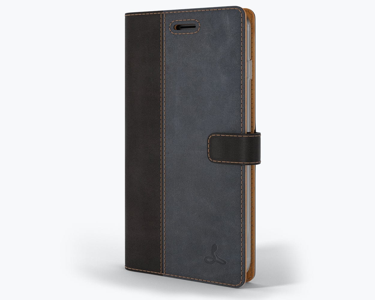 Vintage Two Tone Leather Wallet Apple Iphone 8 Plus Ap - Snakehive UK