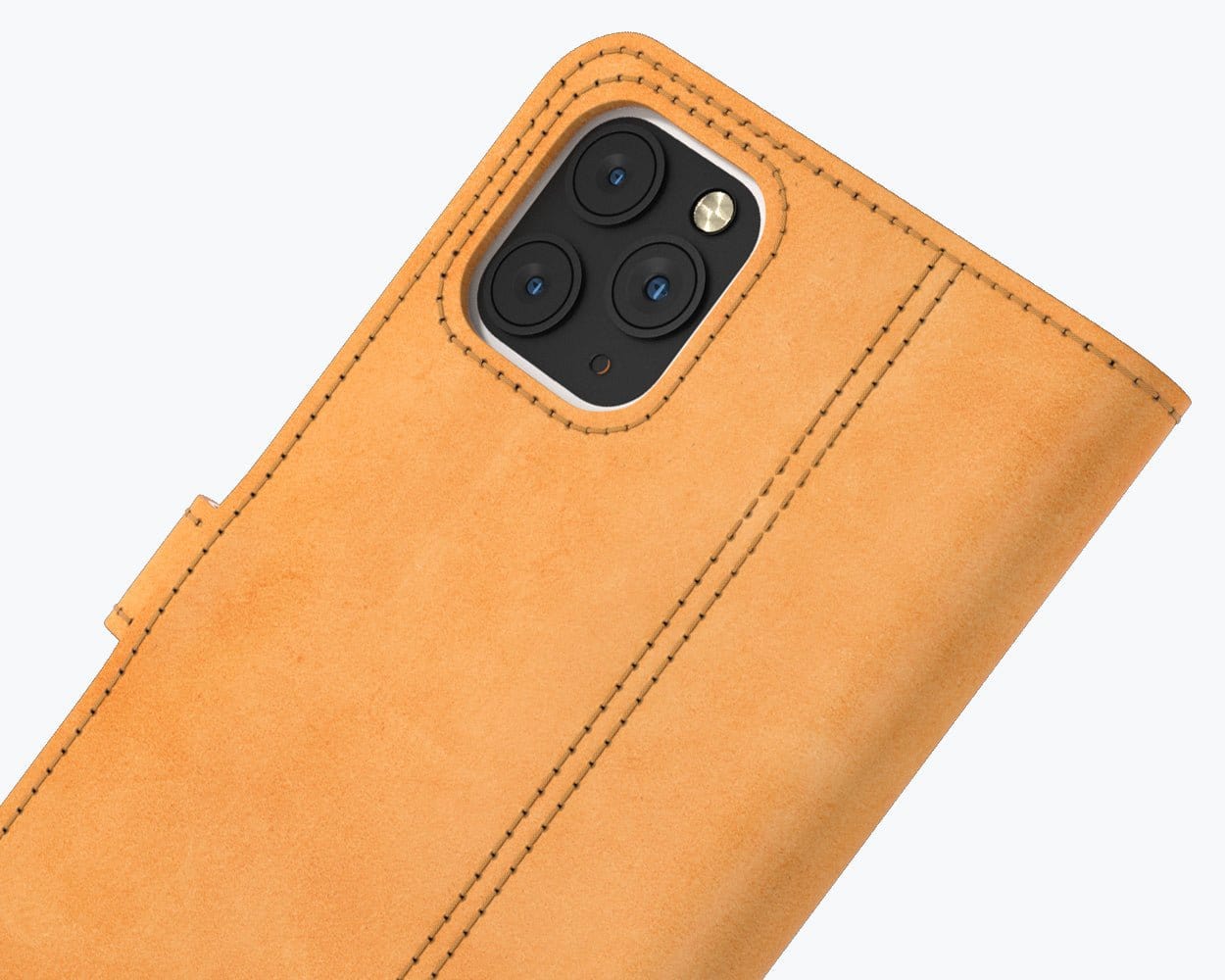 Apple iPhone 11 Pro - Vintage Leather Wallet (Almost Perfect) Grey Apple iPhone 11 Pro - Snakehive UK