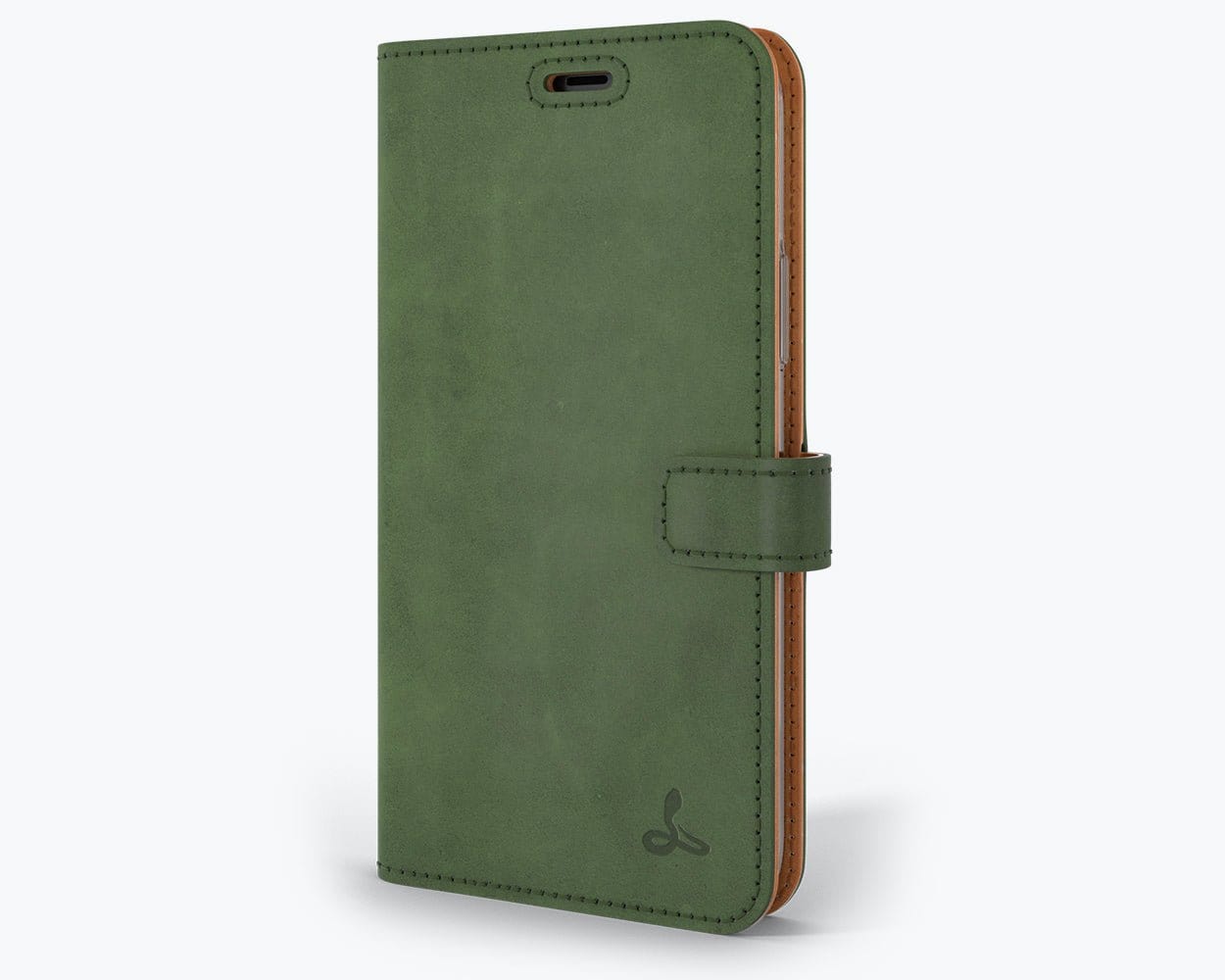 Apple iPhone 11 Pro - Vintage Leather Wallet Bottle Green Apple iPhone 11 Pro - Snakehive UK