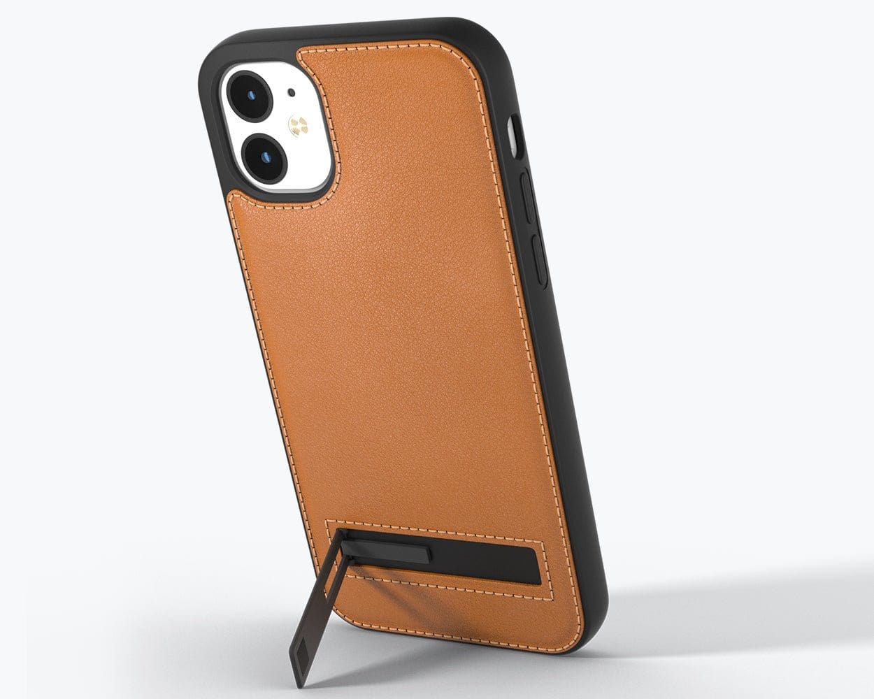 Apple iPhone 12 - Metro Leather Case Classic Tan Apple iPhone 12 - Snakehive UK