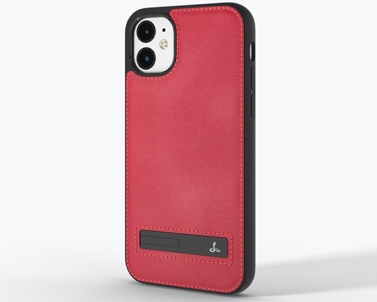 Apple iPhone 12 - Metro Leather Case Pebble Grey Apple iPhone 12 - Snakehive UK