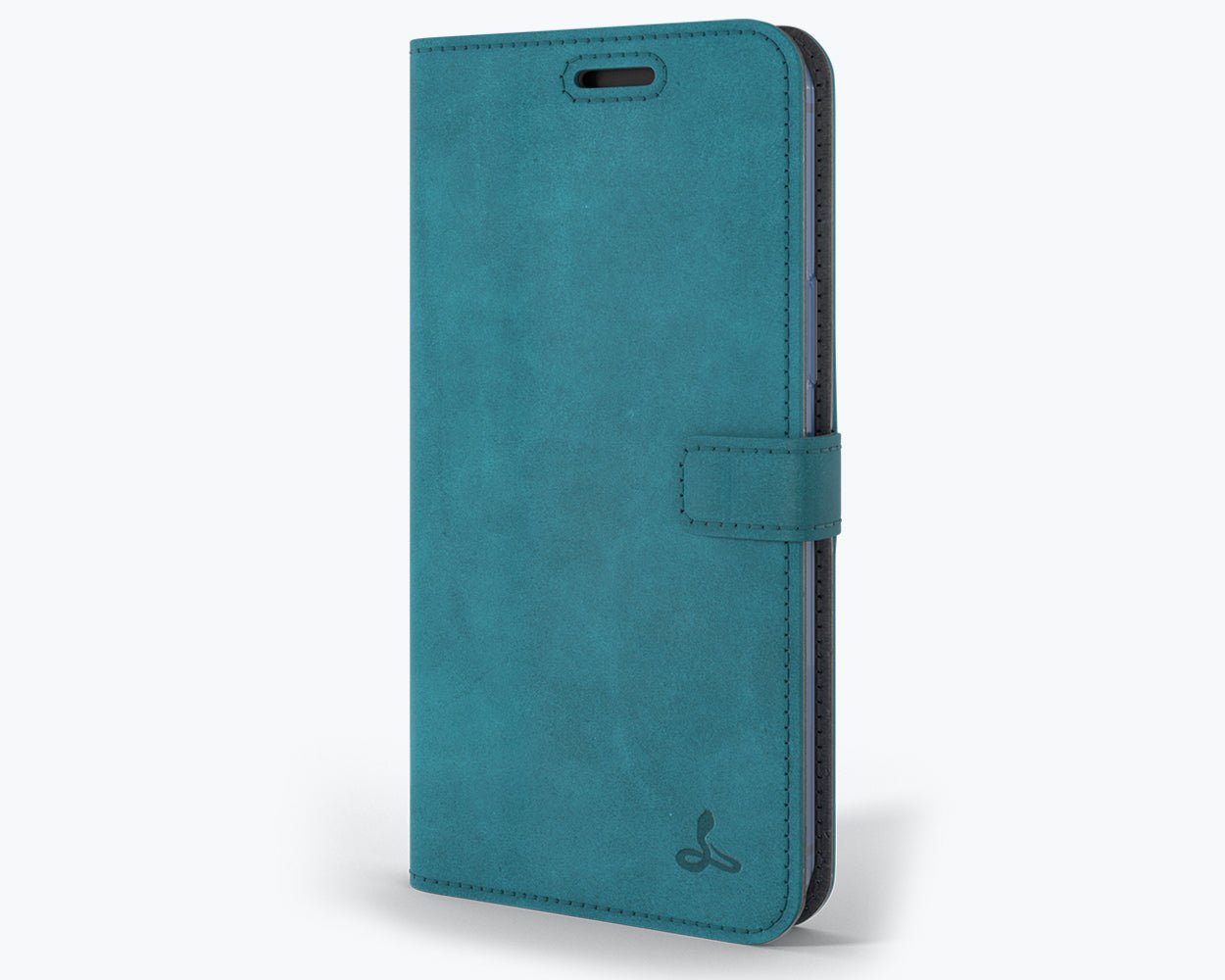 Apple iPhone 12 Pro Max - Vintage Leather Wallet Teal Apple iPhone 12 Pro Max - Snakehive UK