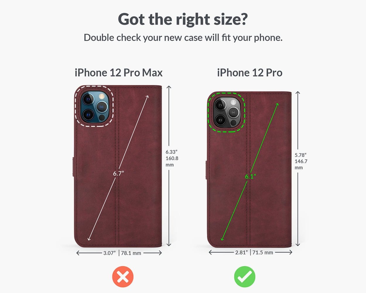 Apple iPhone 12 Pro - Vintage Leather Wallet (Almost Perfect) Grey Apple iPhone 12 Pro - Snakehive UK