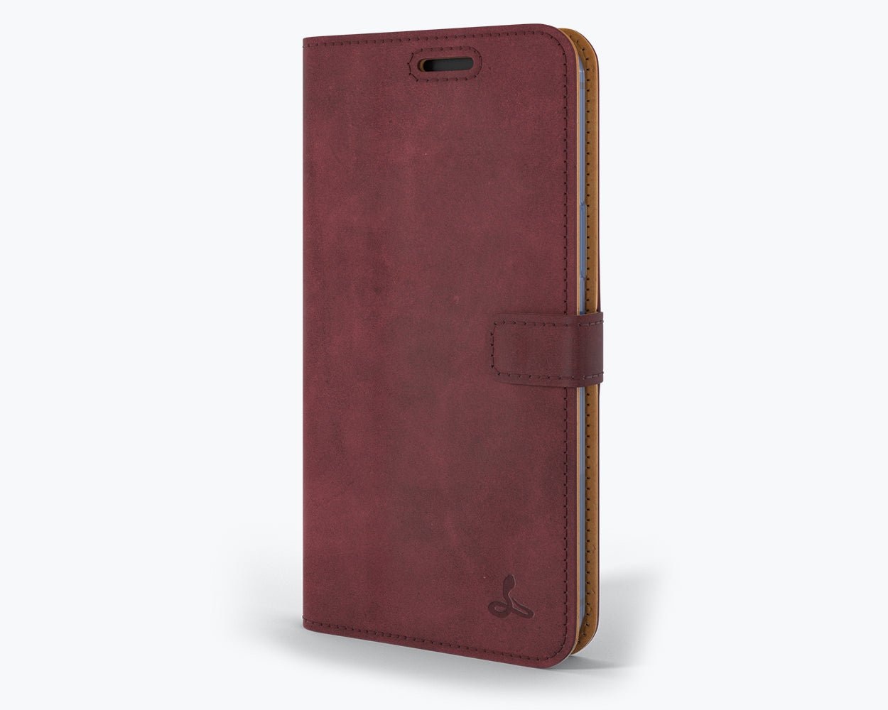 Apple iPhone 12 Pro - Vintage Leather Wallet (Almost Perfect) Plum Apple iPhone 12 Pro - Snakehive UK