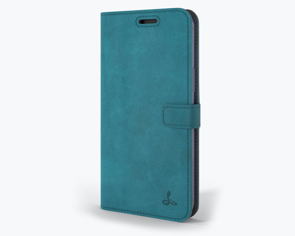 Apple iPhone 12 Pro - Vintage Leather Wallet (Almost Perfect) Teal Apple iPhone 12 Pro - Snakehive UK