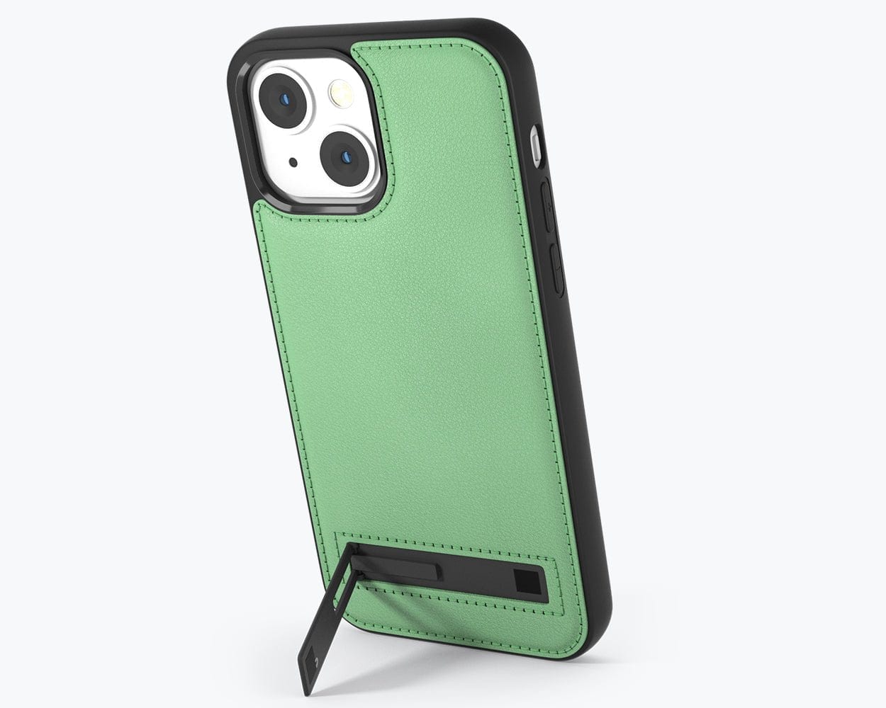 Apple iPhone 13 - Metro Leather Case Pistachio Green Apple iPhone 13 - Snakehive UK