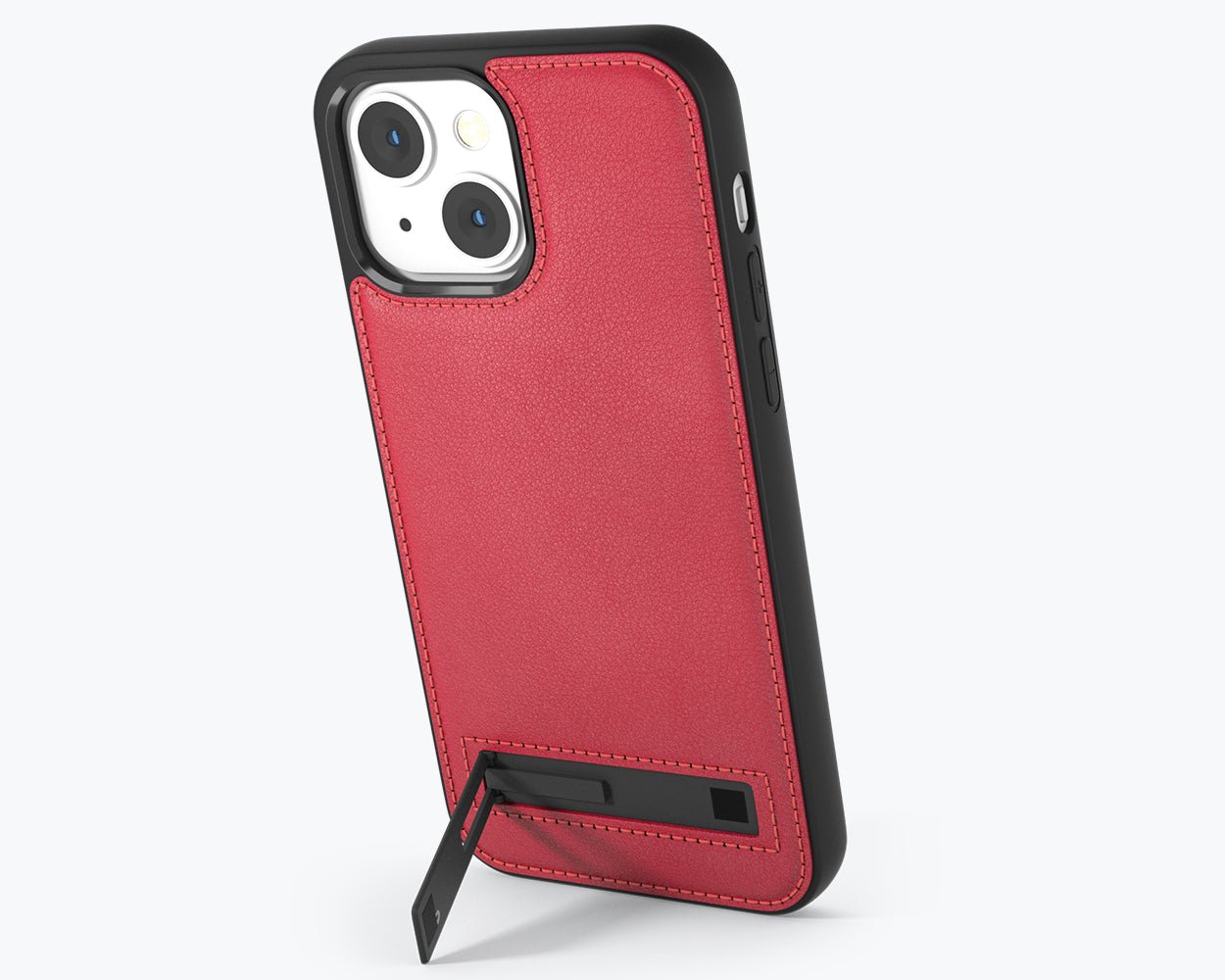 Apple iPhone 13 - Metro Leather Case Poppy Red Apple iPhone 13 - Snakehive UK