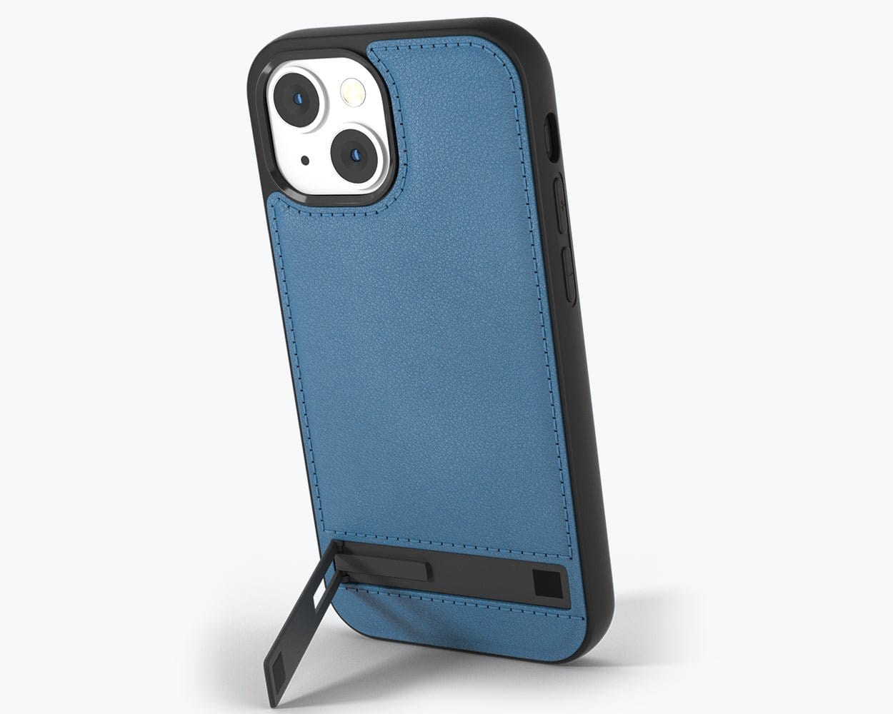 Apple iPhone 13 Mini - Metro Leather Case Ocean Blue Apple iPhone 13 Mini - Snakehive UK