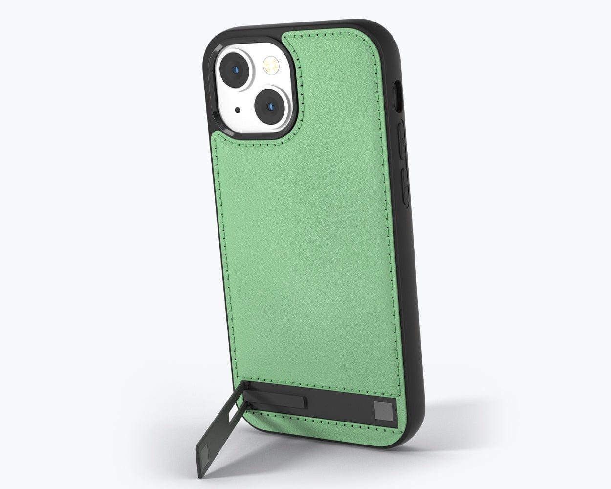 Apple iPhone 13 Mini - Metro Leather Case Pistachio Green Apple iPhone 13 Mini - Snakehive UK