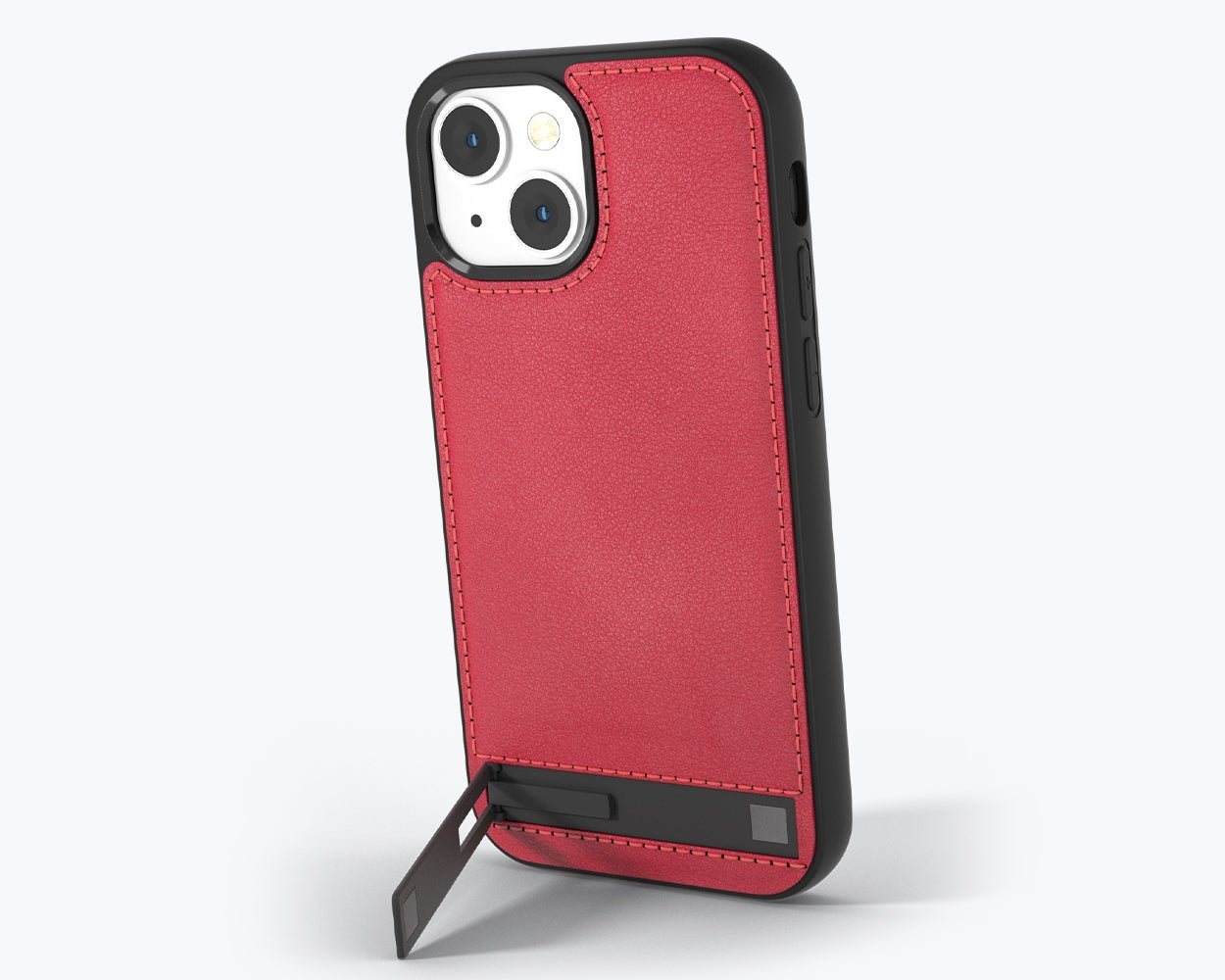 Apple iPhone 13 Mini - Metro Leather Case Poppy Red Apple iPhone 13 Mini - Snakehive UK
