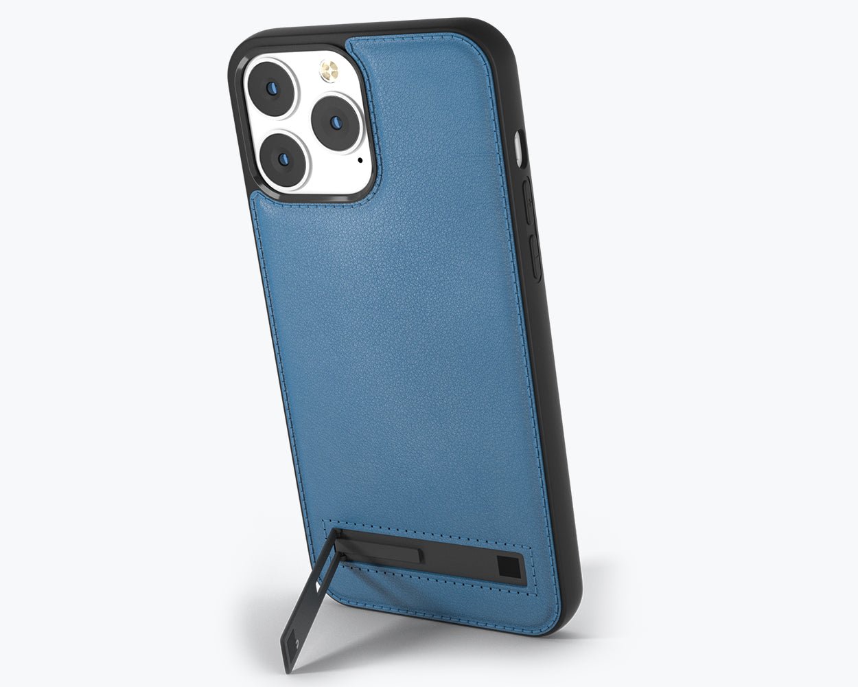 Apple iPhone 13 Pro Max - Metro Leather Case Ocean Blue Apple iPhone 13 Pro Max - Snakehive UK