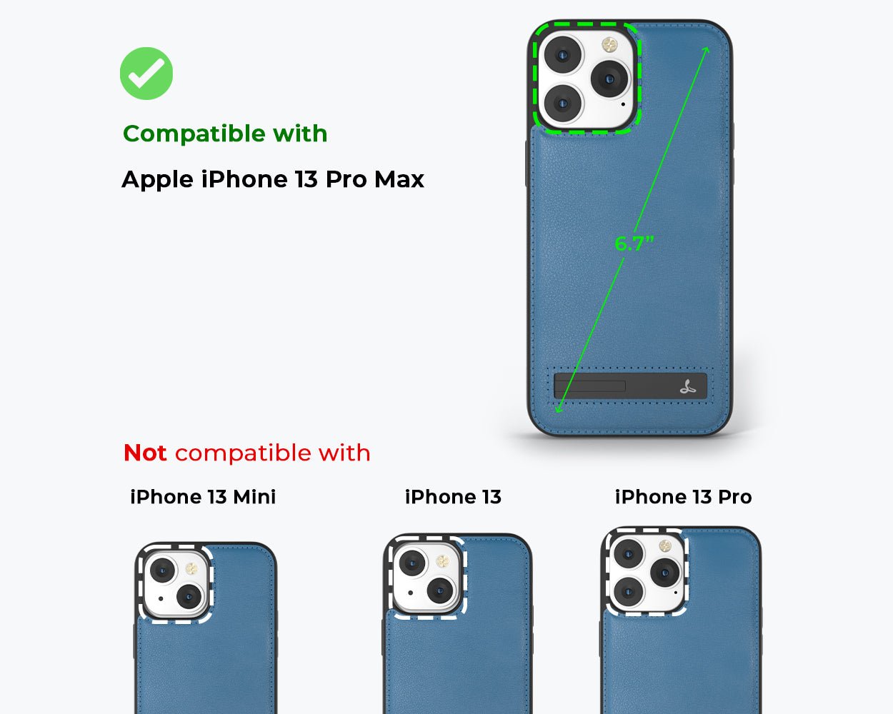 Apple iPhone 13 Pro Max - Metro Leather Case Pistachio Green Apple iPhone 13 Pro Max - Snakehive UK