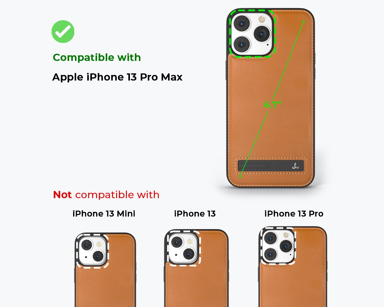 Apple iPhone 13 Pro Max - Metro Leather Case Pistachio Green Apple iPhone 13 Pro Max - Snakehive UK