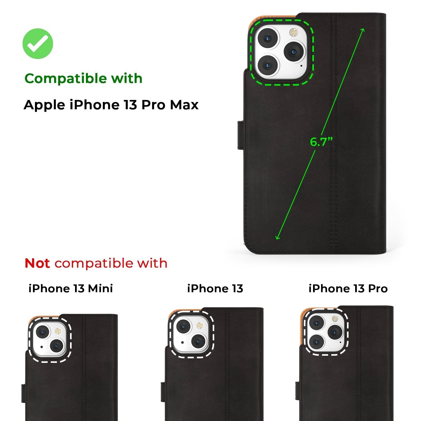 Apple iPhone 13 Pro Max - Vintage Leather Wallet (Almost Perfect) Teal Apple iPhone 13 Pro Max - Snakehive UK