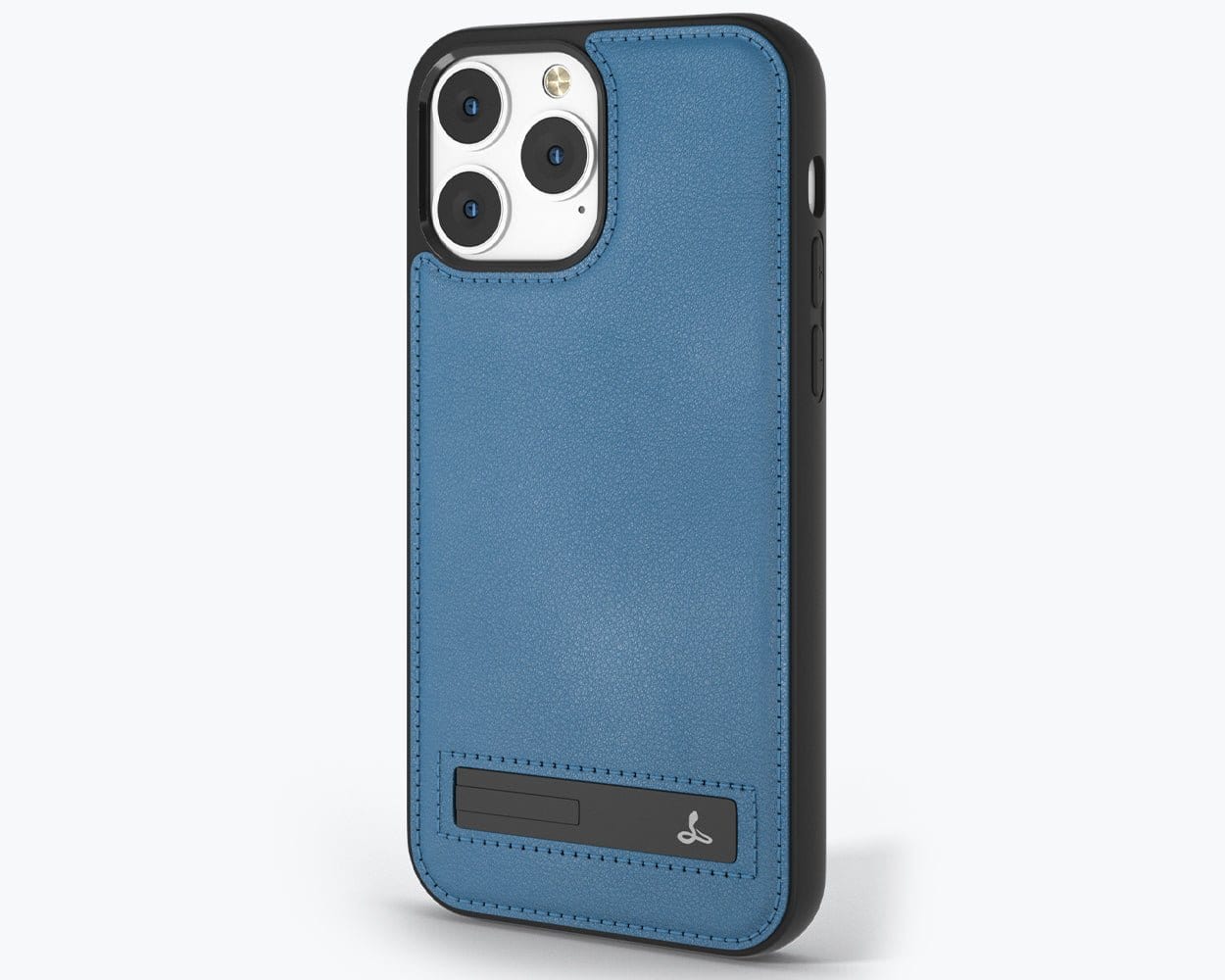 Apple iPhone 13 Pro - Metro Leather Case Pebble Grey Apple iPhone 13 Pro - Snakehive UK