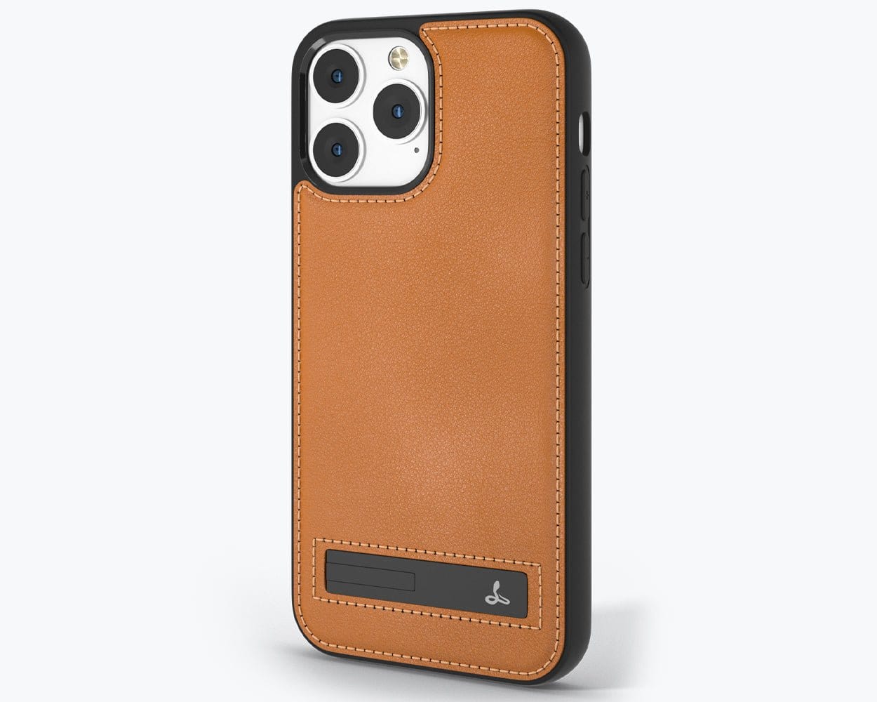 Apple iPhone 13 Pro - Metro Leather Case Pebble Grey Apple iPhone 13 Pro - Snakehive UK