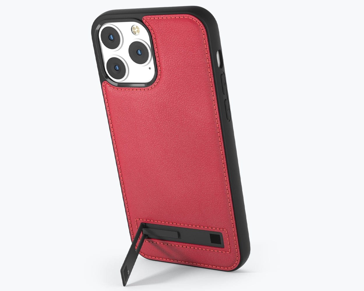 Apple iPhone 13 Pro - Metro Leather Case Poppy Red Apple iPhone 13 Pro - Snakehive UK