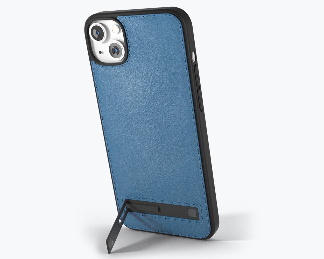 Apple iPhone 14 - Metro Leather Case Ocean Blue Apple iPhone 14 - Snakehive UK