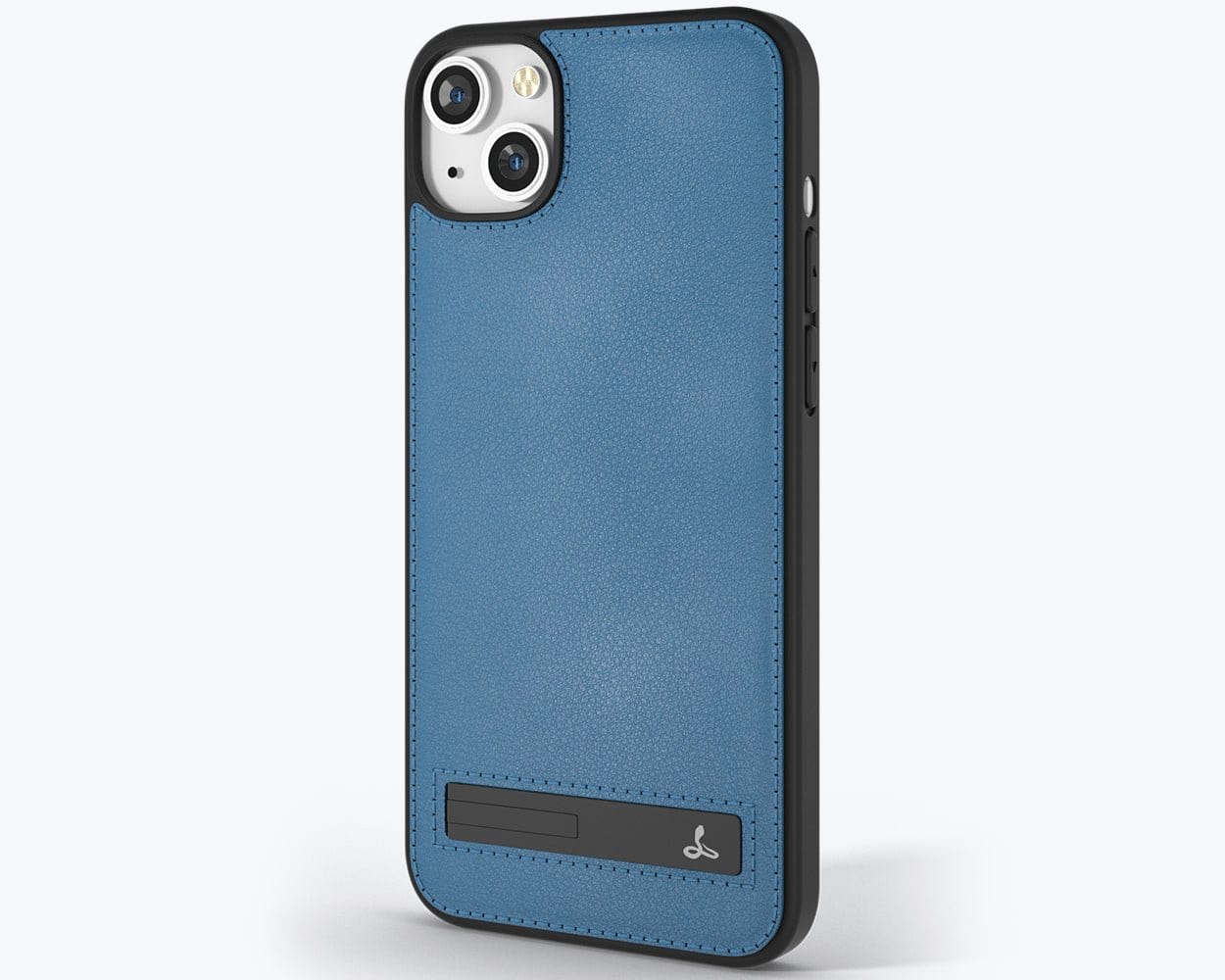Apple iPhone 14 - Metro Leather Case Pebble Grey Apple iPhone 14 - Snakehive UK