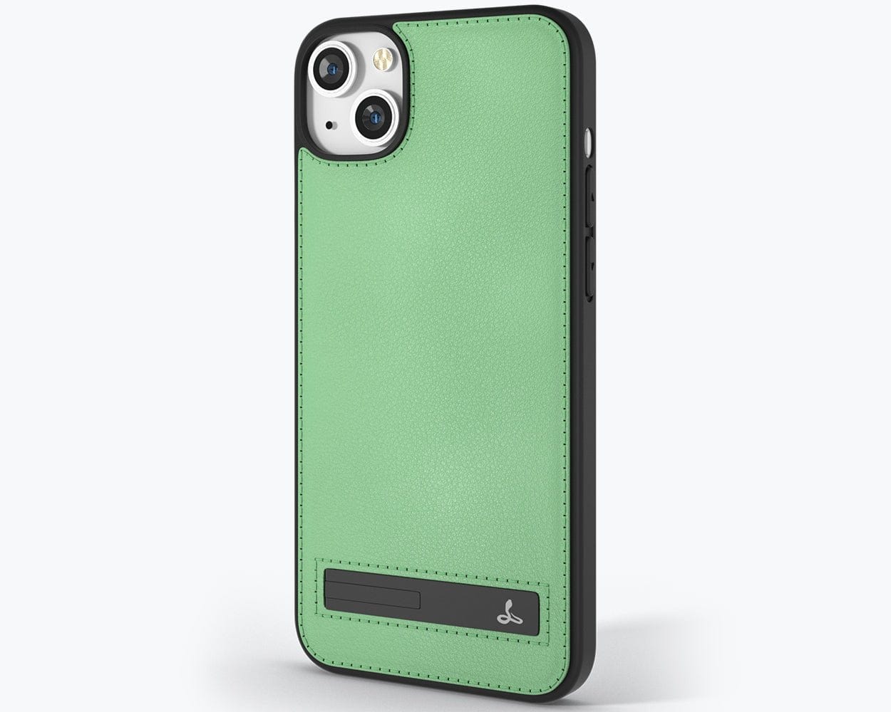 Apple iPhone 14 - Metro Leather Case Pebble Grey Apple iPhone 14 - Snakehive UK