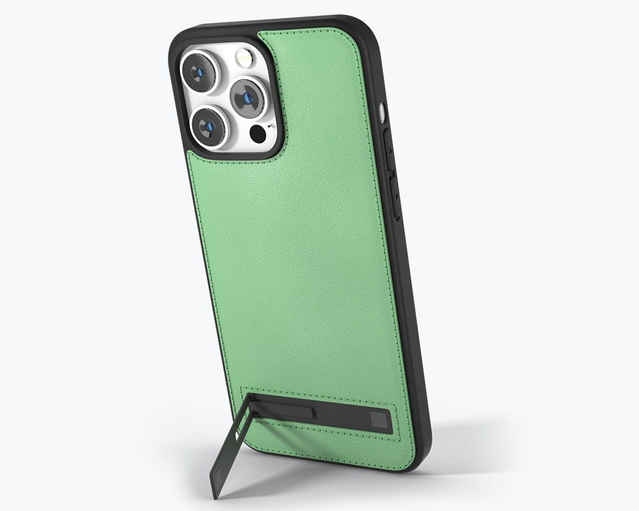 Apple iPhone 14 Pro Max - Metro Leather Case Pistachio Green Apple iPhone 14 Pro Max - Snakehive UK