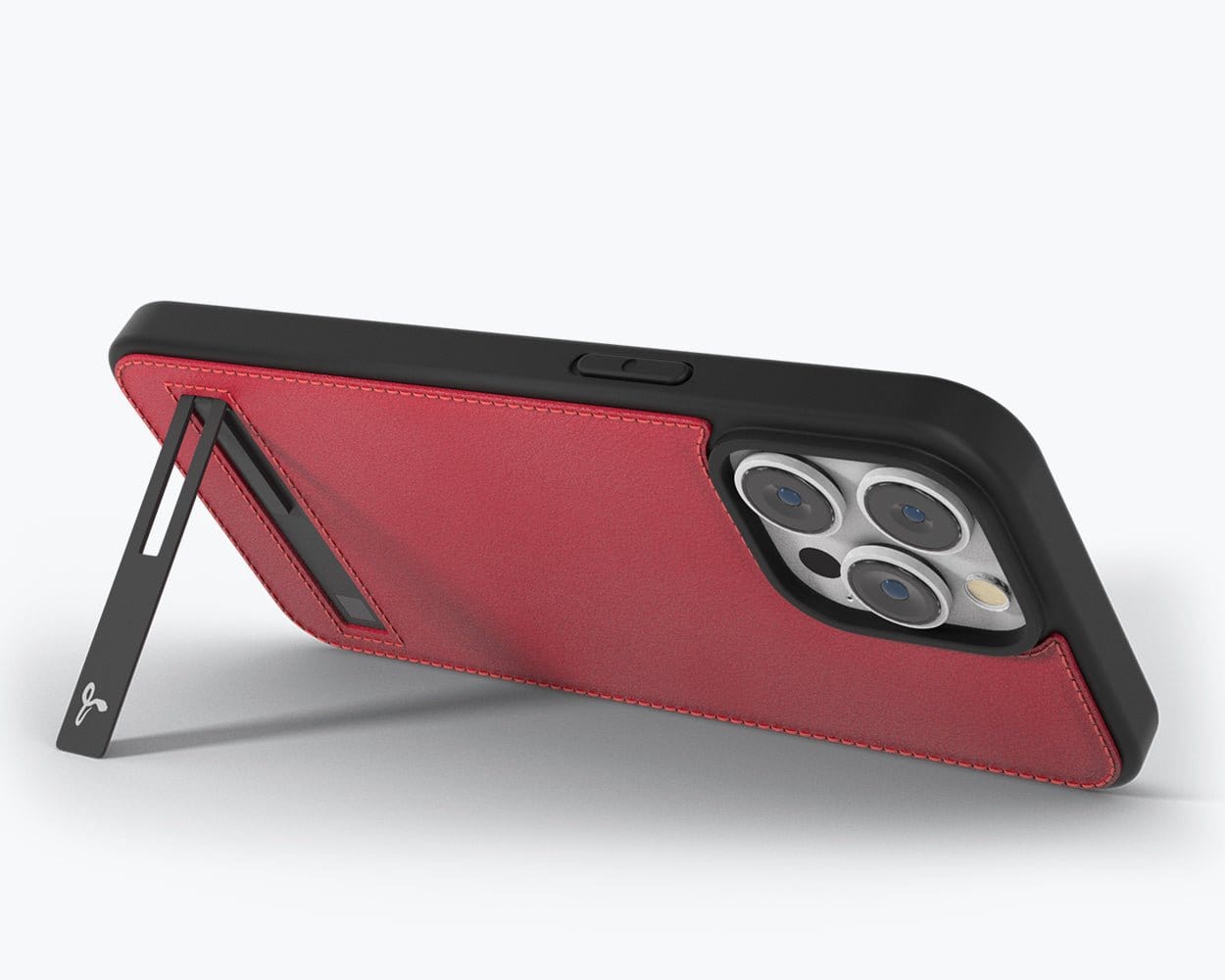 Apple iPhone 14 Pro Max - Metro Leather Case Poppy Red Apple iPhone 14 Pro Max - Snakehive UK