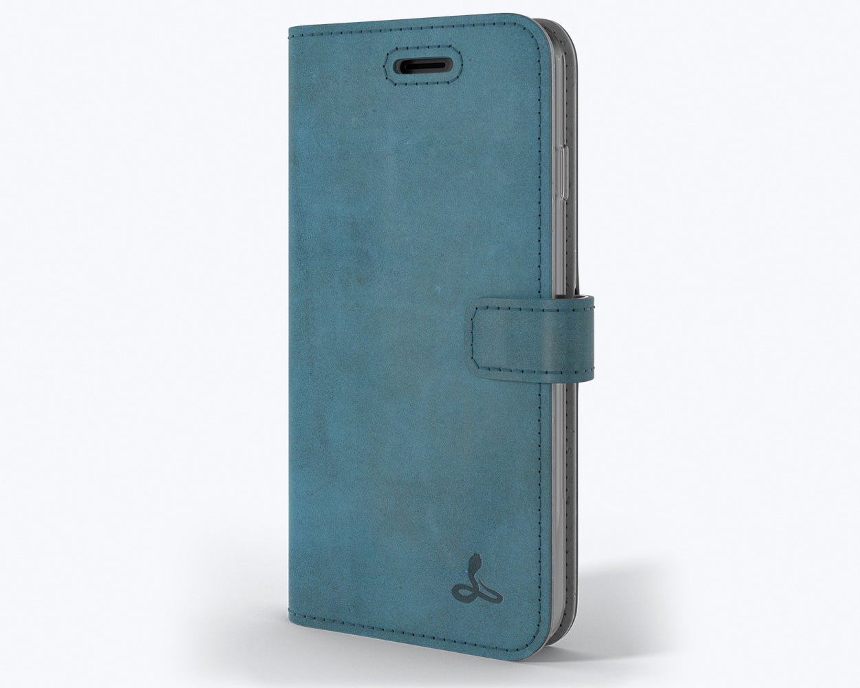 Apple iPhone 7 - Vintage Leather Wallet (Almost Perfect) Teal Apple iPhone 7 - Snakehive UK