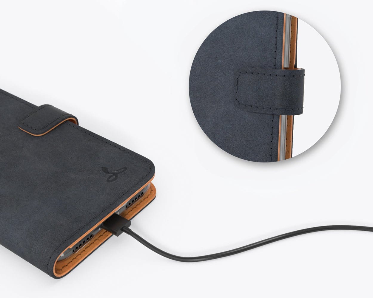Apple iPhone 7 - Vintage Leather Wallet (Almost Perfect) Teal Apple iPhone 7 - Snakehive UK