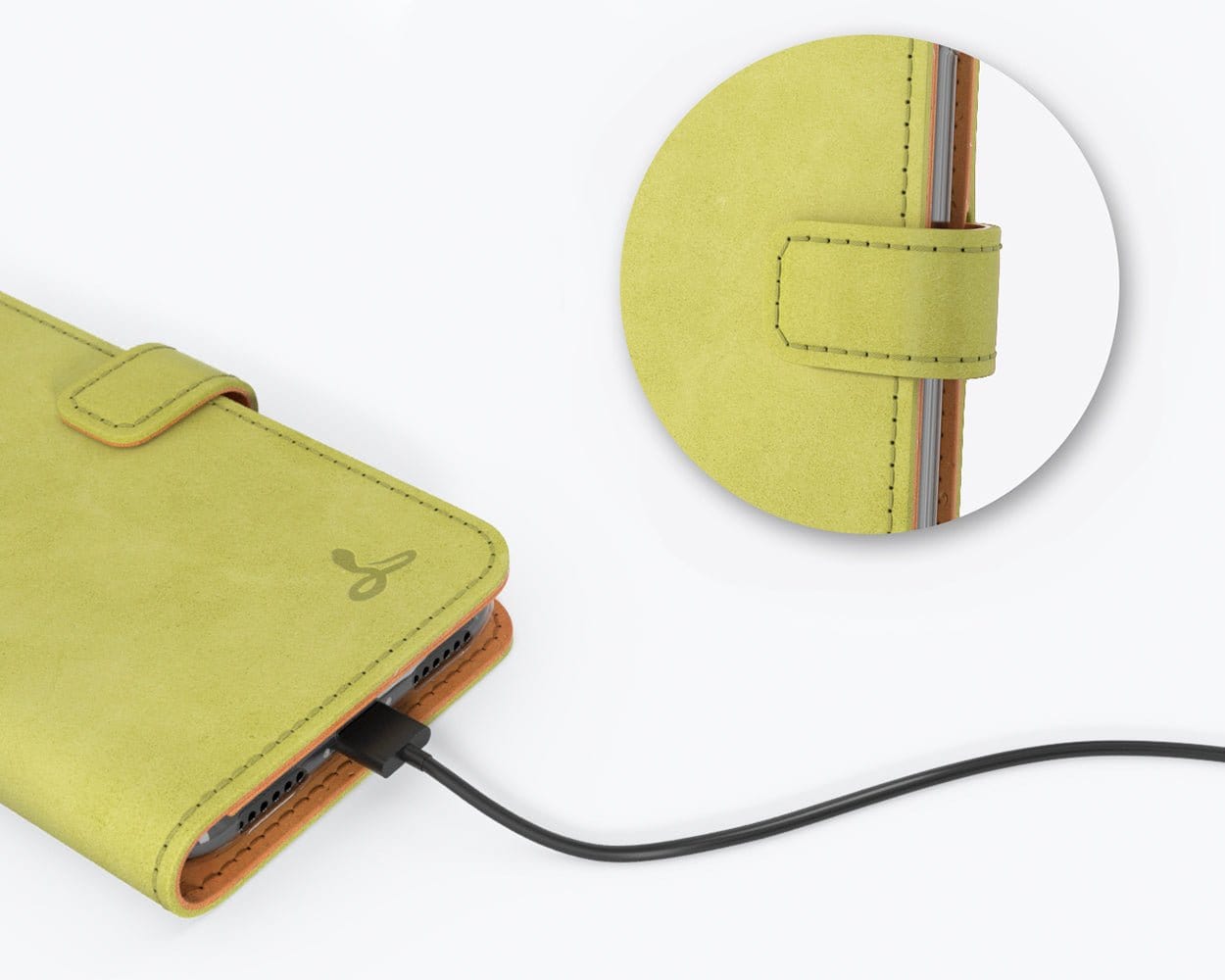 Apple iPhone 7 - Vintage Leather Wallet (Almost Perfect) Teal Apple iPhone 7 - Snakehive UK