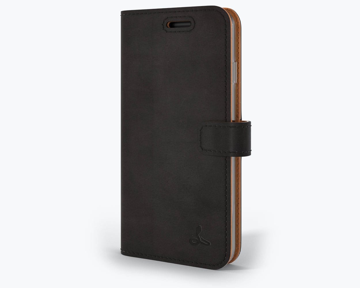 Apple iPhone SE (2020) / SE (2022) - Vintage Leather Wallet (Almost Perfect) Black Apple iPhone SE2020 / SE2022 - Snakehive UK