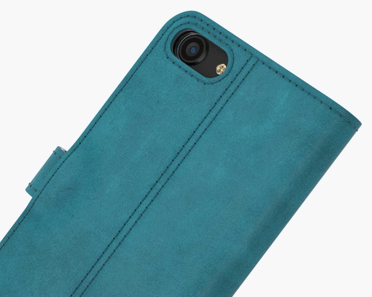 Apple iPhone SE (2020) / SE (2022) - Vintage Leather Wallet (Almost Perfect) Teal Apple iPhone SE2020 / SE2022 - Snakehive UK