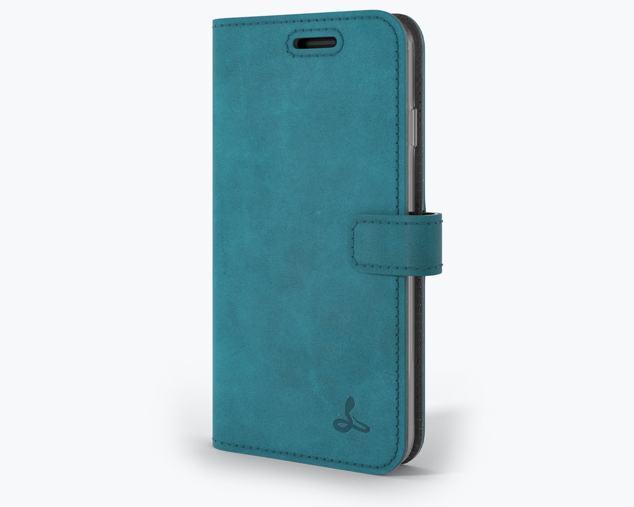 Apple iPhone SE (2020) / SE (2022) - Vintage Leather Wallet (Almost Perfect) Teal Apple iPhone SE2020 / SE2022 - Snakehive UK