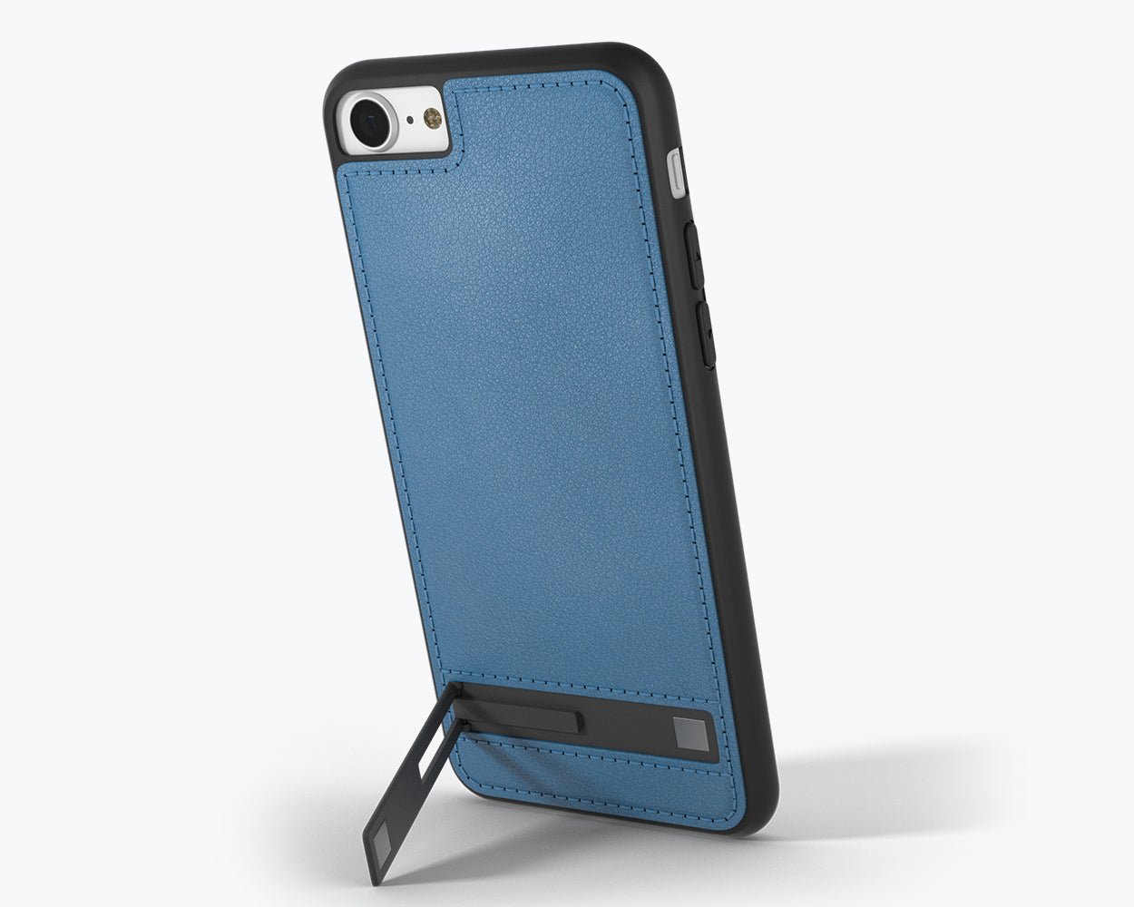 Apple iPhone SE 2022 / 2020 / 8 / 7 - Metro Leather Case Ocean Blue - Snakehive UK