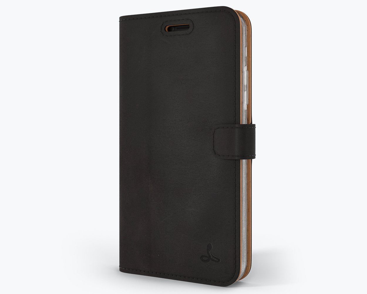 Apple iPhone XS Max - Vintage Leather Wallet (Almost Perfect) Black Apple iPhone XS Max - Snakehive UK