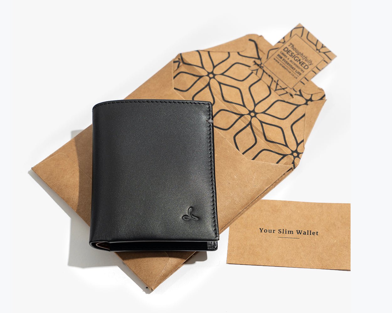 LEATHER BIFOLD WALLET - THE ESSENTIAL COLLECTION Cognac - Snakehive UK