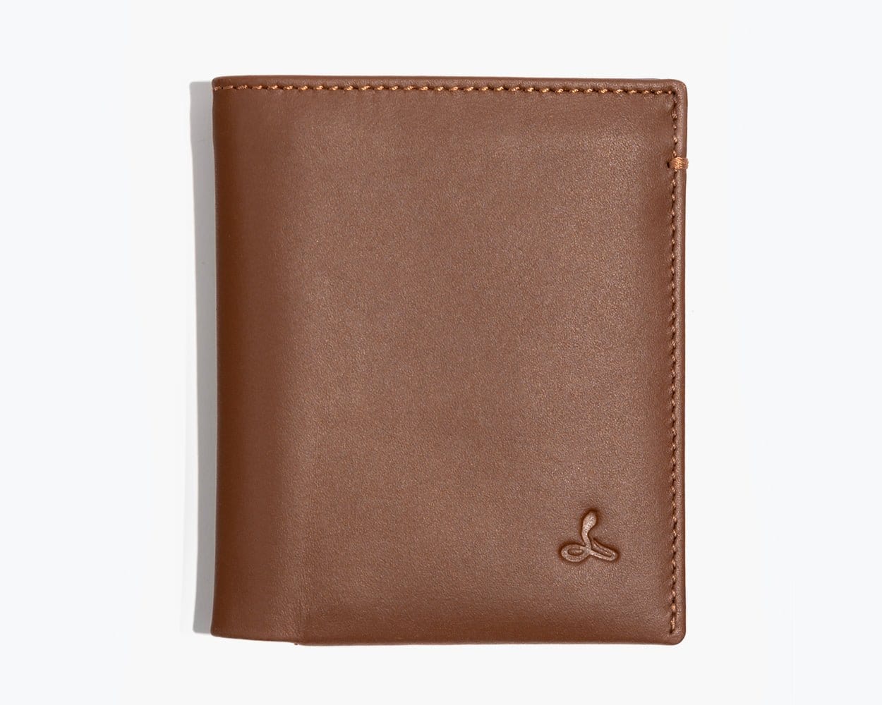 LEATHER BIFOLD WALLET - THE ESSENTIAL COLLECTION Cognac - Snakehive UK