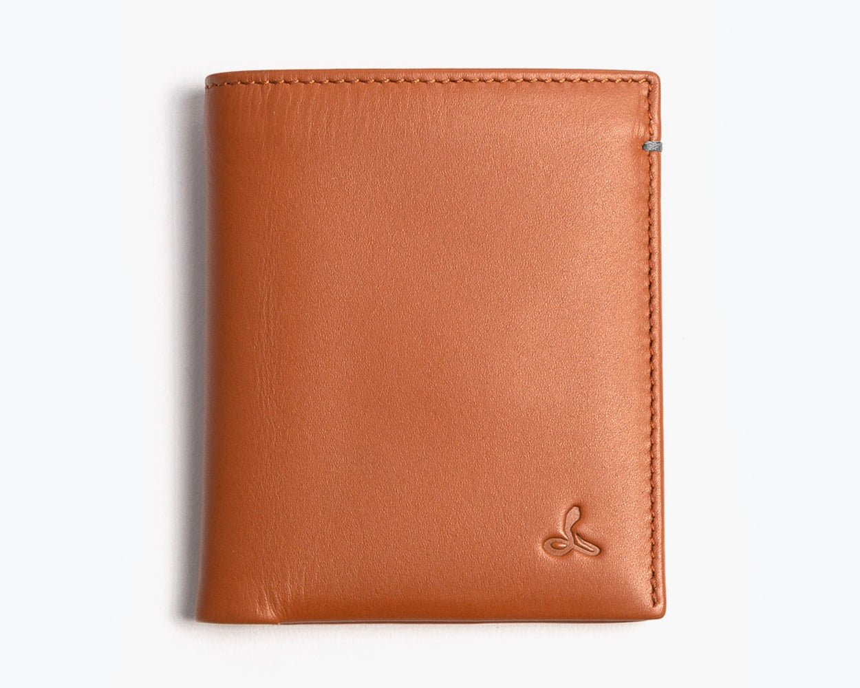 LEATHER BIFOLD WALLET - THE ESSENTIAL COLLECTION Tan/Grey - Snakehive UK