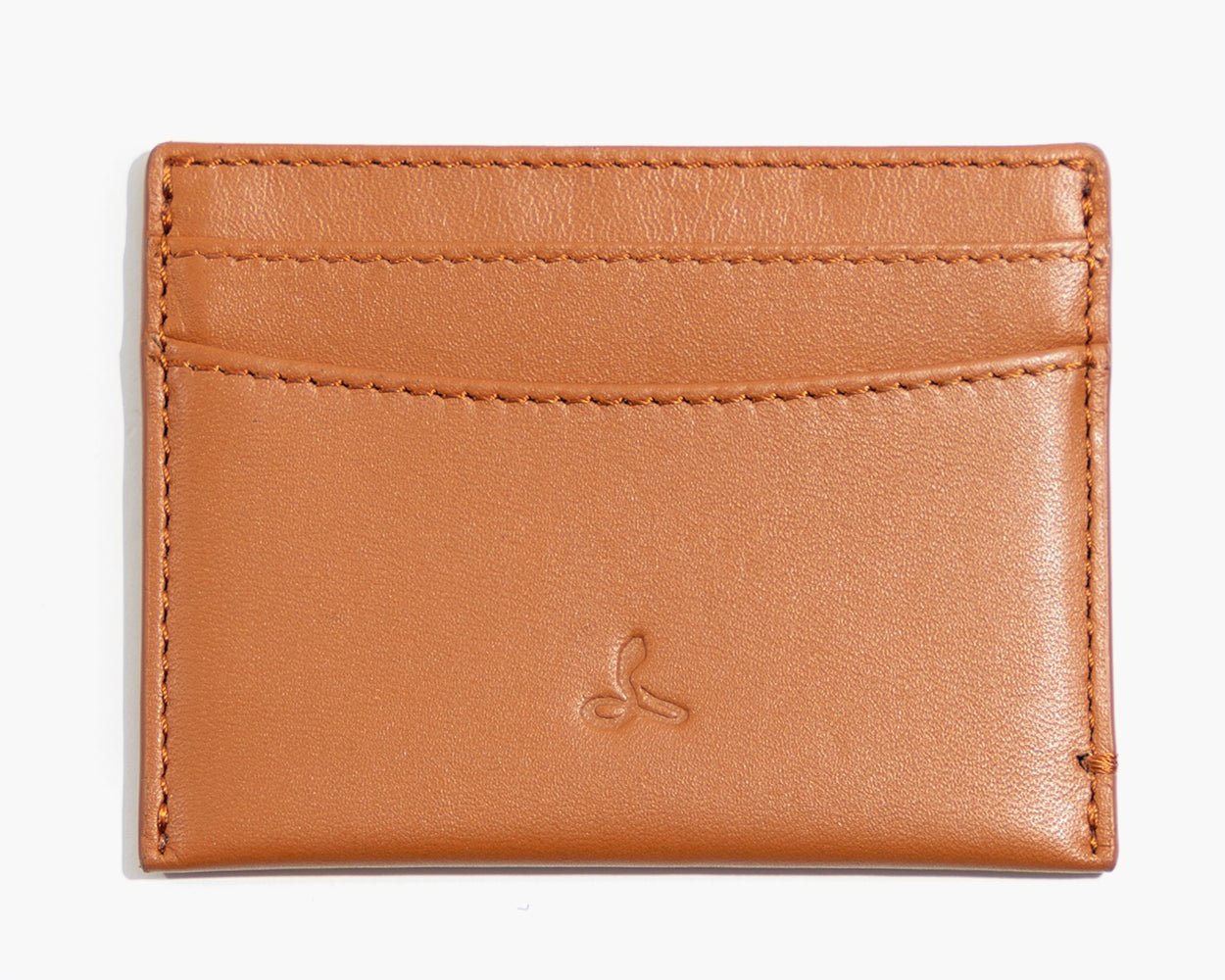 LEATHER CREDIT CARDHOLDER - THE ESSENTIAL COLLECTION Tan - Snakehive UK