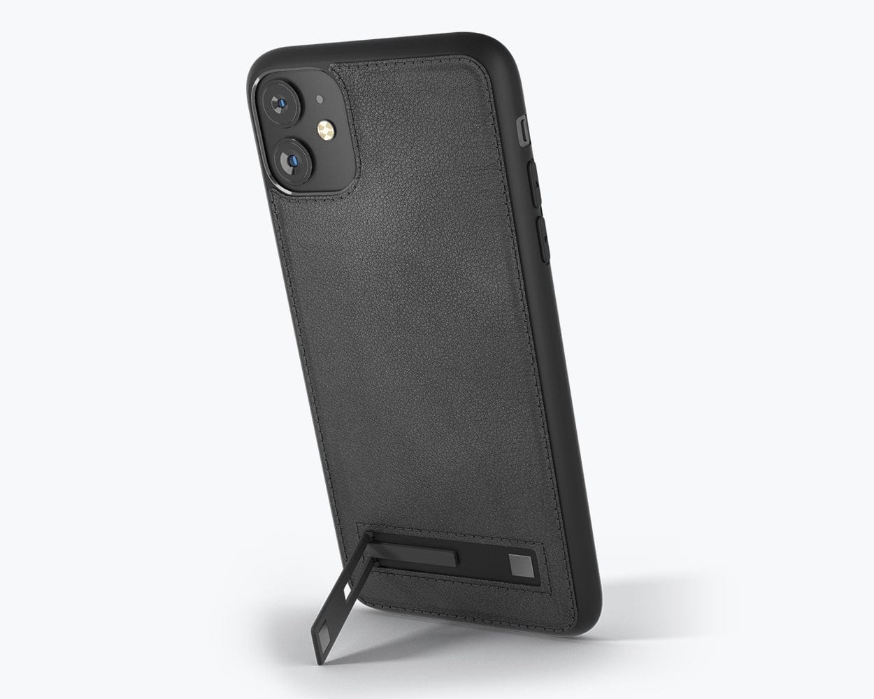 Metro Leather Case - Apple iPhone 11 / iPhone XR Jet Black Apple iPhone 11 - Snakehive UK