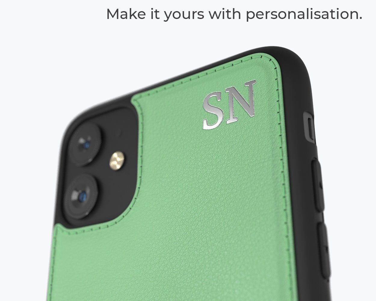 Metro Leather Case - Apple iPhone 11 / iPhone XR Pebble Grey Apple iPhone 11 - Snakehive UK